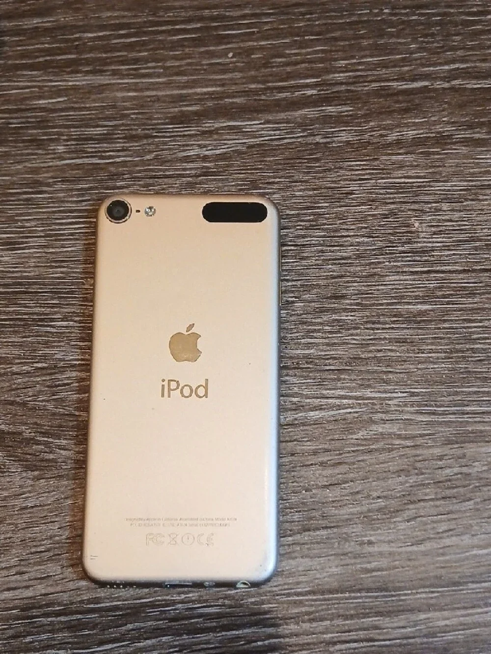 Apple iPod Touch White with Black Screen
